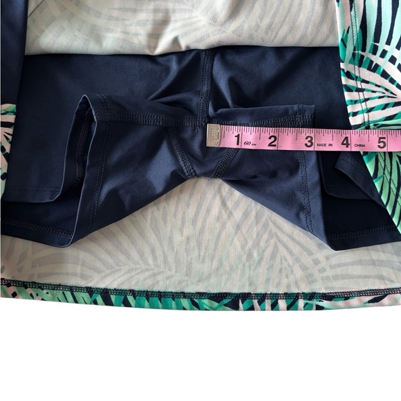 Tommy Bahama Golf Women’s Skort Palm Print Stretch Performance Pocket Size L - Picture 6 of 9